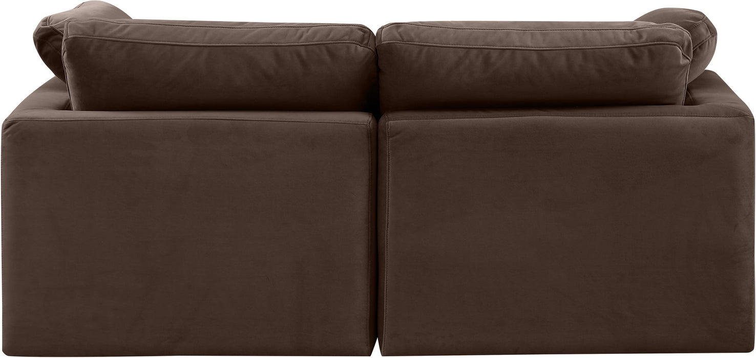 Indulge - Velvet 2 Seat Modular Sofa - Simple Home Plus