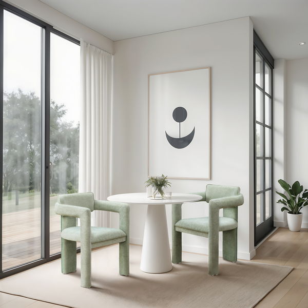 Brenda - Chenille  Dining Chair (Set of 2)