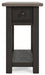 Tyler Creek - Black / Gray - Chair Side End Table - Simple Home Plus