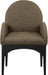 Waldorf - Boucle Dining Arm Chair With Black Legs - Simple Home Plus