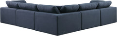 Comfy - 5 Piece Linen Modular Corner Sectional - Simple Home Plus
