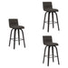 Vienna - 26" Swivel Counter Stool - Black Wood - Simple Home Plus