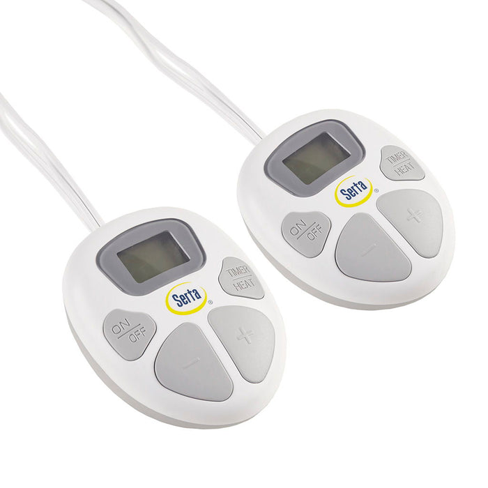 Plush - Heated Mattress Pad - White