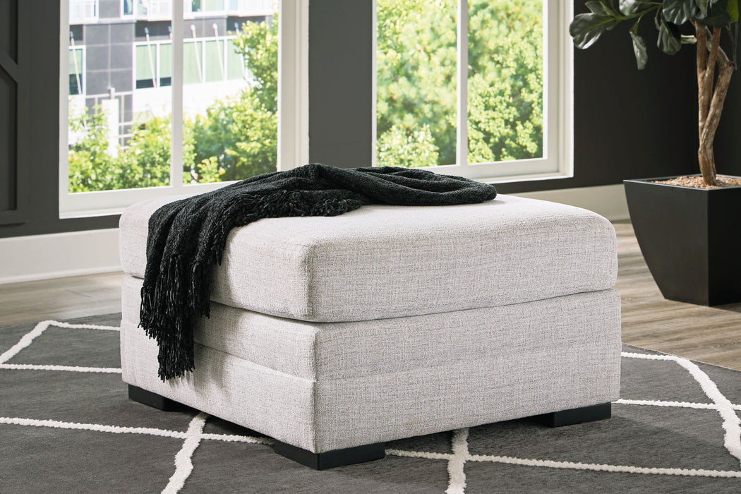Koralynn - Stone - Oversized Accent Ottoman - Simple Home Plus