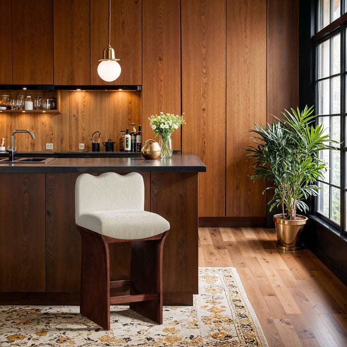 Shaw - Counter Stool - Walnut Base - Simple Home Plus