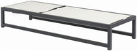 Maldives - Water Resistant Outdoor Patio Adjustable Sun Chaise Lounge Chair With Gray Base - Simple Home Plus