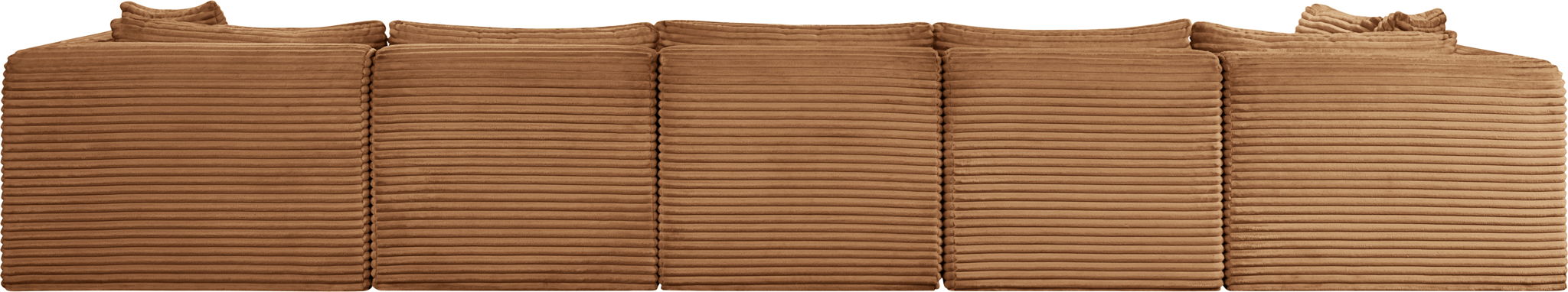 Shaggy - Fabric 6 Piece Modular Sectional - Simple Home Plus