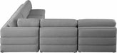 Beckham - 5 Piece Modular Corner Armless Sectional - Simple Home Plus