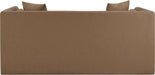 Everett - Vegan Leather Upholstered Loveseat - Simple Home Plus