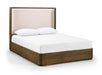 Tiberio - Textured Fabric Bed - Simple Home Plus