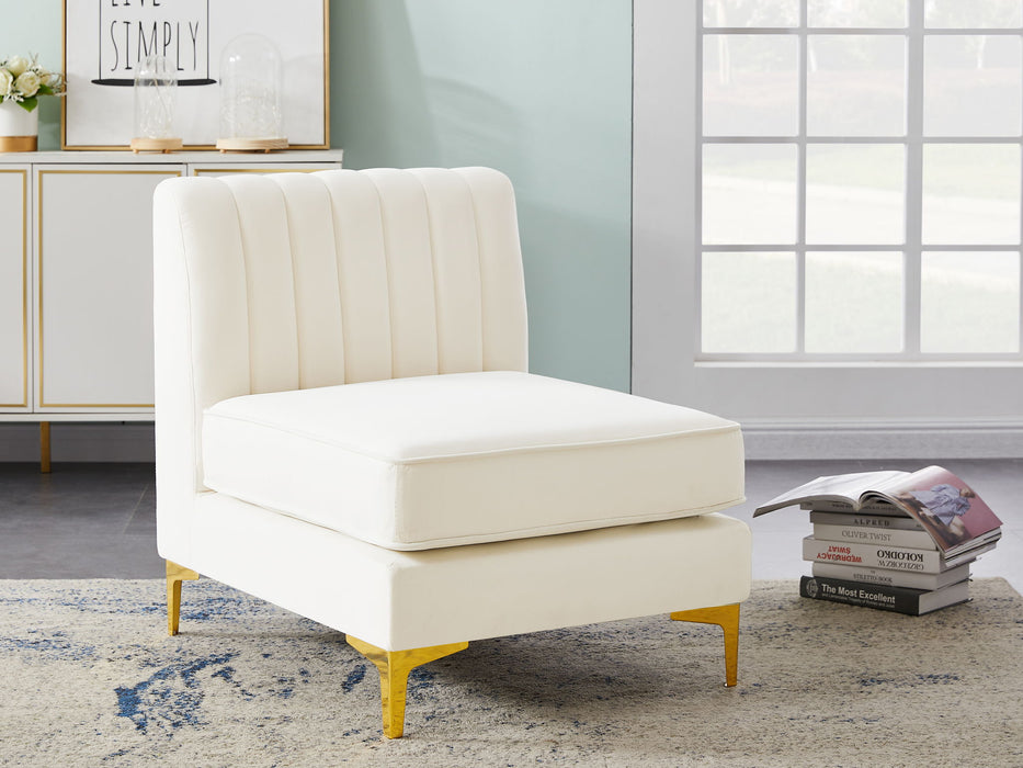 Alina - Armless Chair - Simple Home Plus