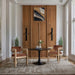 Sacha - Velvet Dining Chair With Natural Base (Set of 2) - Simple Home Plus