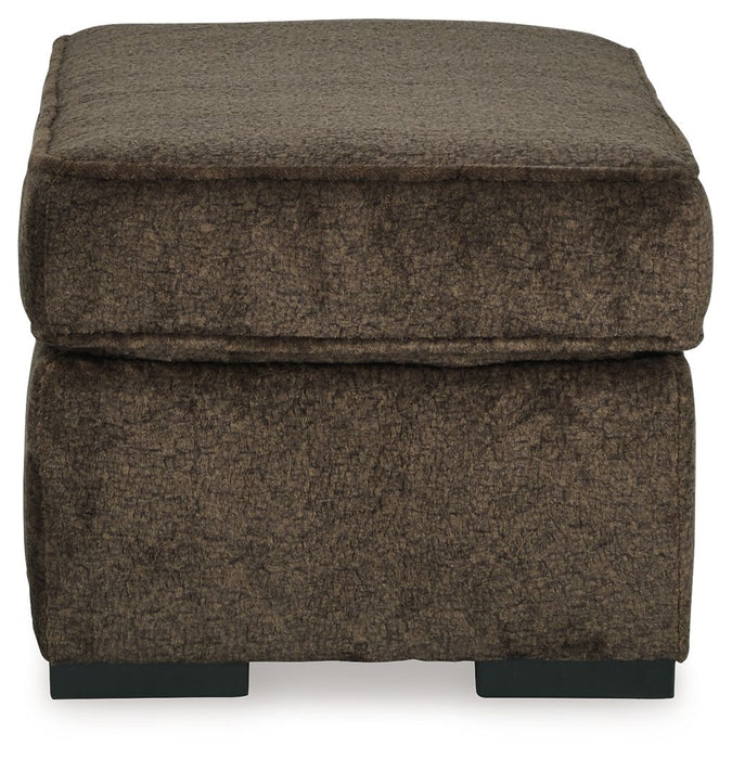 Aylesworth - Chocolate - Ottoman - Simple Home Plus