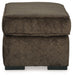 Aylesworth - Chocolate - Ottoman - Simple Home Plus