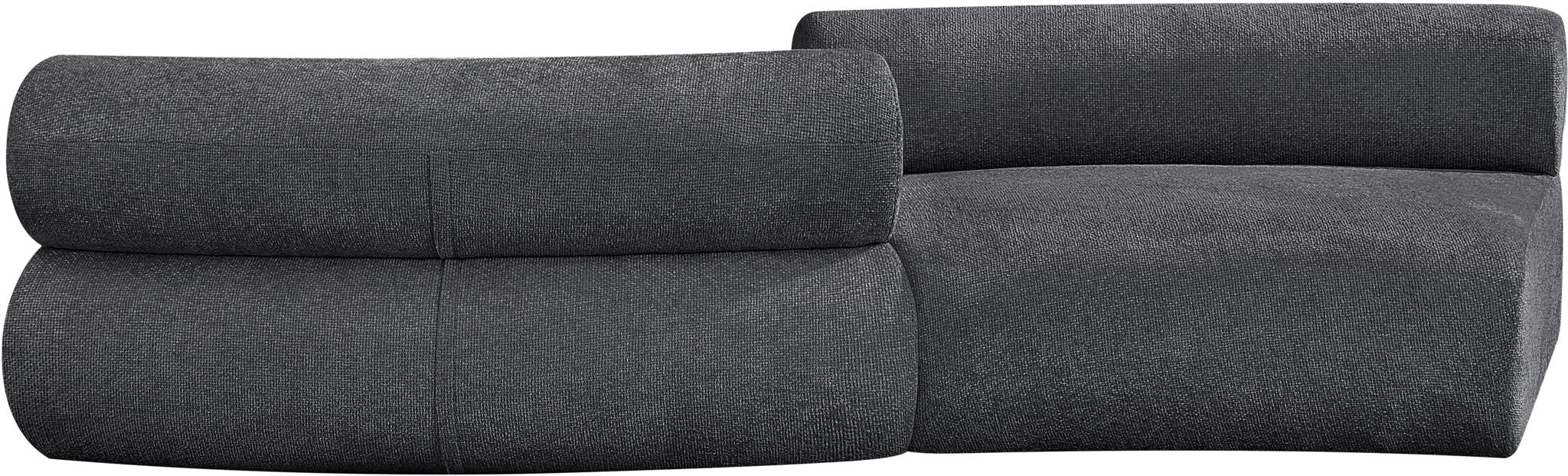 Bale - 2 Piece Curved Modular Sofa - Simple Home Plus