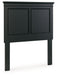 Lanolee - Twin Panel Headboard - Black - Simple Home Plus