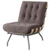 Aloma - Upholstered Tufted Armless Accent Chair - Simple Home Plus