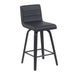 Vienna - Swivel Bar Stool - Black Base - Simple Home Plus