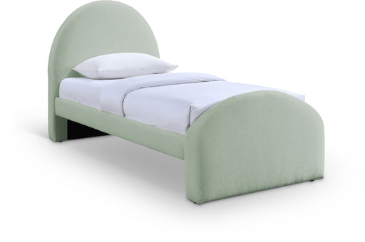 Andaz - Chenille Fabric Upholstered Bed - Simple Home Plus