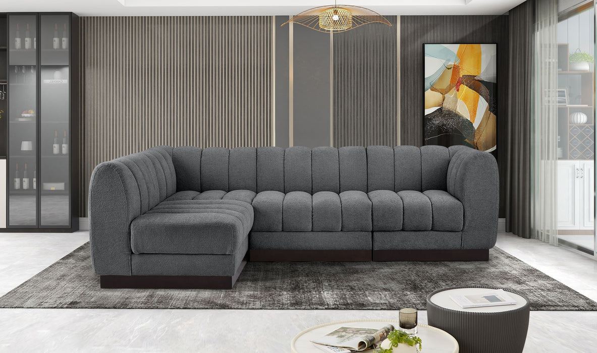 Quinn - 4 Piece Modular Sectional - Simple Home Plus