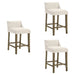 Fauna - Modern Transitional Wood Counter Height Kitchen Bar Stool - Simple Home Plus