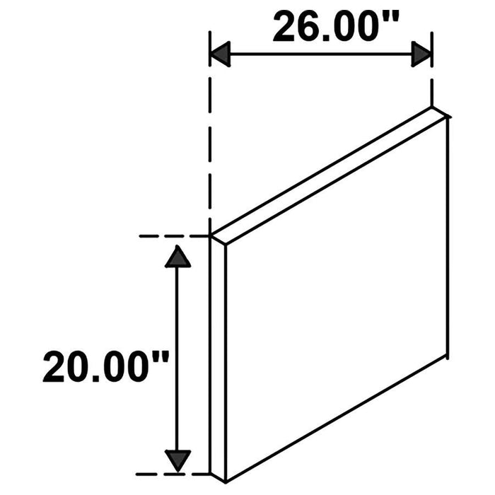 Jessica - Wood Bed Panels (Set of 2) - Simple Home Plus
