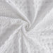 Arlo - Super Waffle Textured Solid Shower Curtain - White - Simple Home Plus