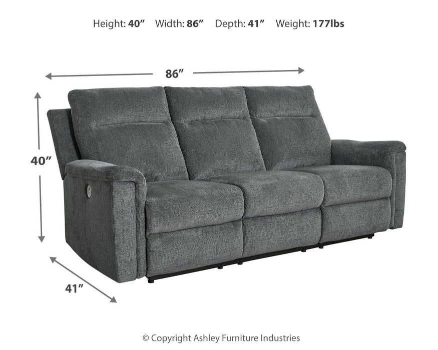 Barnsana - Power Reclining Sofa - Simple Home Plus
