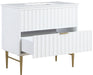 Modernist - Bathroom Vanity With Gold Legs - Simple Home Plus