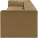 Rummi - Velvet Performance Fabric Upholstered 4 Piece Modular Sofa - Simple Home Plus