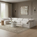 Indulge - Linen 7 Piece Modular U-Shaped Sectional - Simple Home Plus