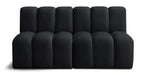 Arc - Velvet 2 Seats Modular Sofa - Simple Home Plus
