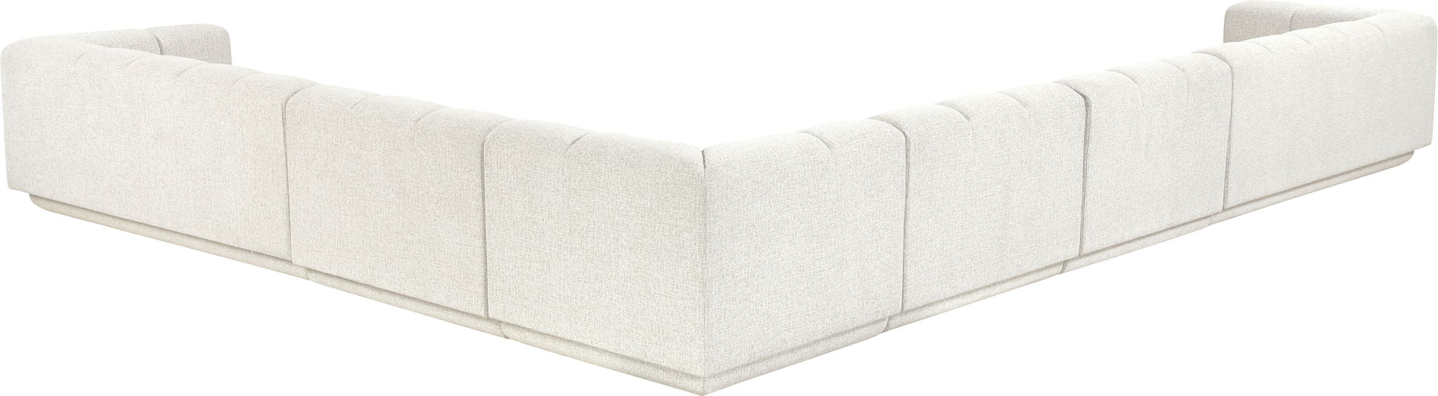 Modari - Sectional - Cream - Simple Home Plus