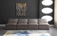 Plush - Modular Armless 4 Seat Sofa - Simple Home Plus