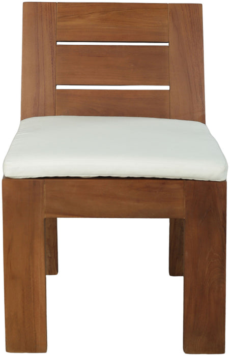Mirella - Water Resistant Fabric Upholstered Outdoor Patio Dining Side Chair - Simple Home Plus