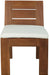 Mirella - Water Resistant Fabric Upholstered Outdoor Patio Dining Side Chair - Simple Home Plus