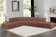 Arc - Faux Leather 7 Piece Corner Modular Sofa - Simple Home Plus