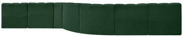 Arc - Boucle Fabric 8 Piece Curved Modular Sofa - Simple Home Plus