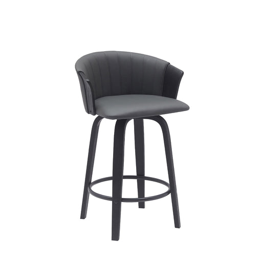 Diana - Swivel Wood Stool - Simple Home Plus