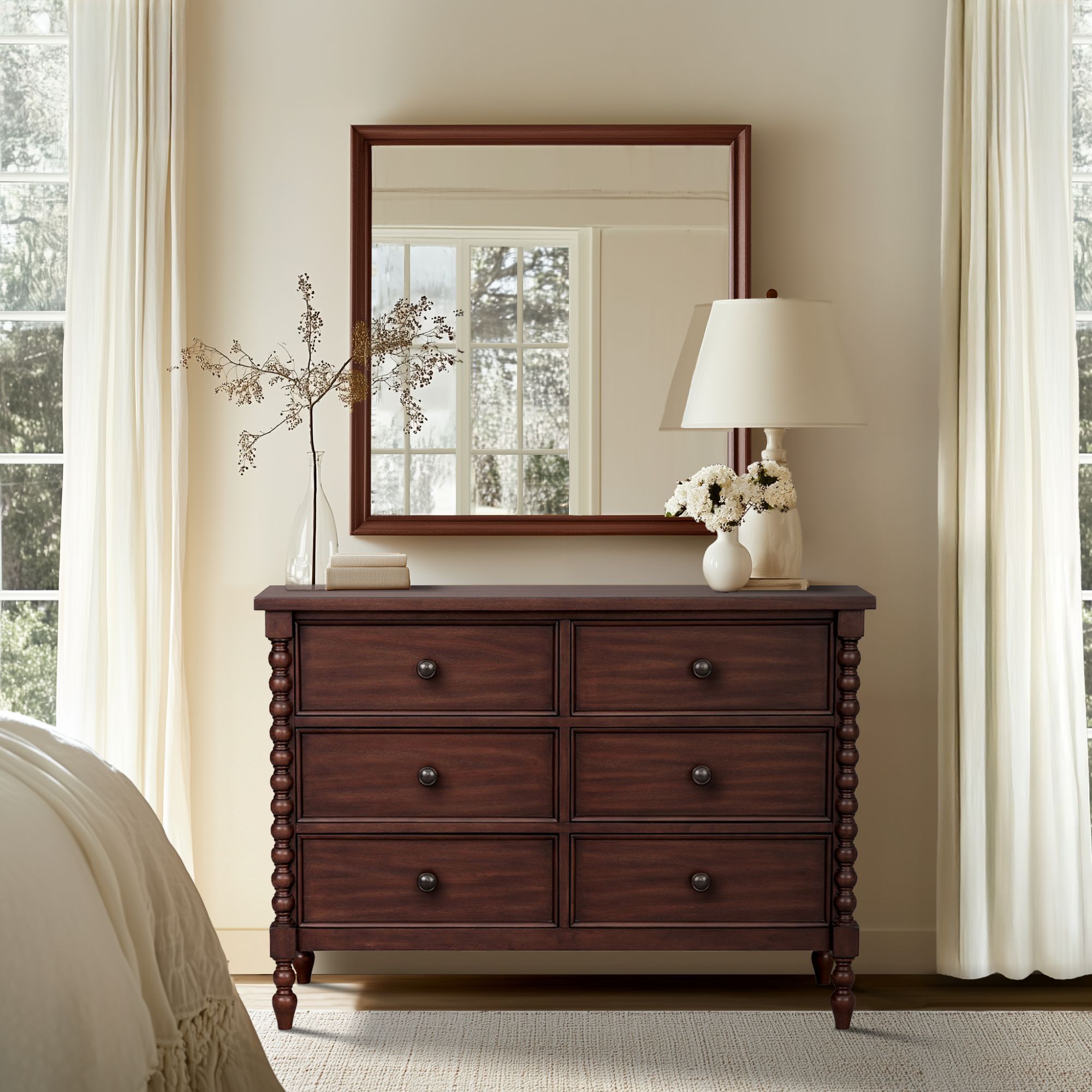 Beckett Small Dresser in Morocco Brown