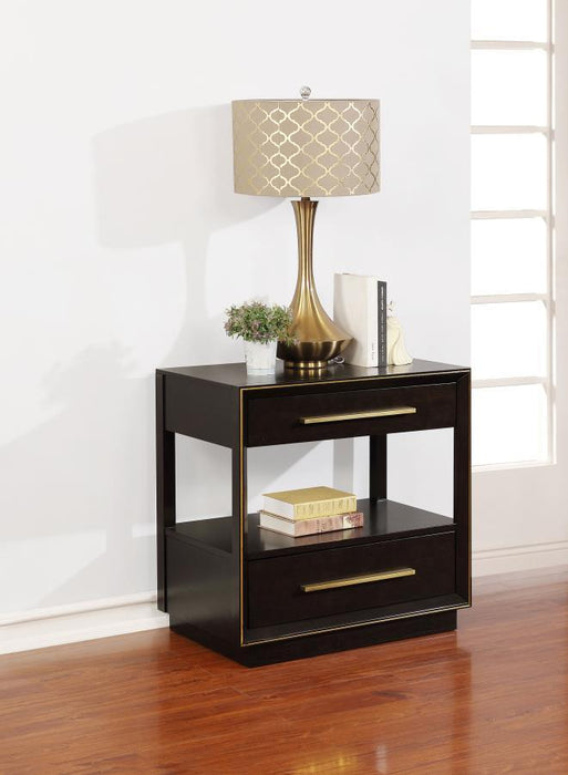 Durango - 2-Drawer Nightstand - Simple Home Plus
