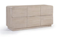 Adagio - Solid Wood And Oak Veneer Dresser - Simple Home Plus
