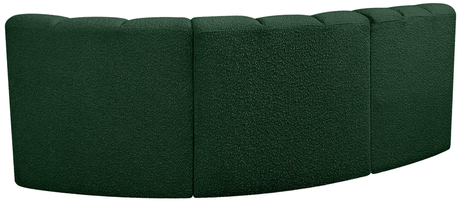 Arc - Boucle Fabric 3 Piece Sofa - Simple Home Plus