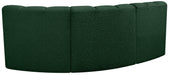 Arc - Boucle Fabric 3 Piece Sofa - Simple Home Plus
