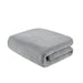 Bristol - Solid Premium Faux Fur Throw - Gray - Simple Home Plus