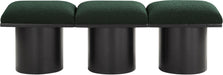 Pavilion - 3 Piece Modular Bench With Black Base - Simple Home Plus