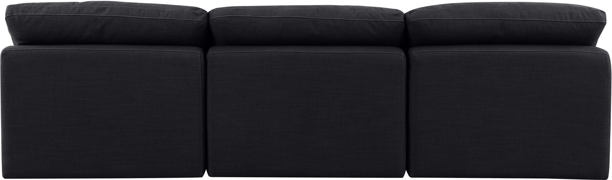 Indulge - Linen 3 Seat Modular Armless Sofa - Simple Home Plus