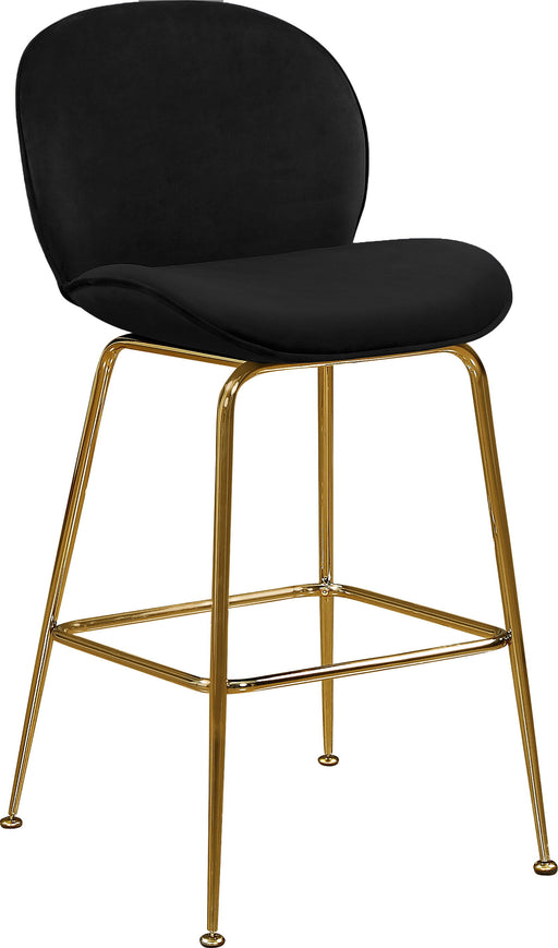 Paris - Stool with Gold Legs (Set of 2) - Simple Home Plus