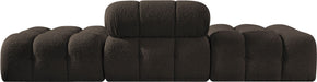 Ames - 3 Piece Boucle Upholstered Modular Sofa With 2 Backless Seats - Simple Home Plus