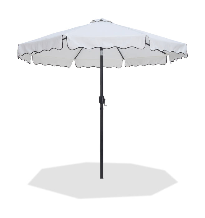 Amalfi - Patio Umbrella - Black Pole - Simple Home Plus